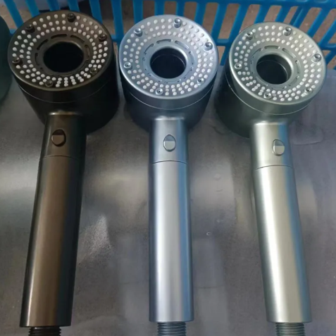 One-Click Water Stop Shower Head